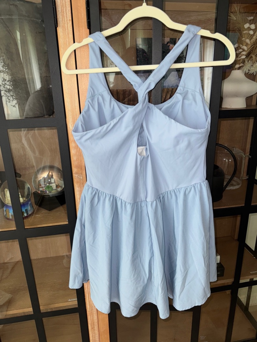 Halara Breezeful Corset 2-in-1 Mini tennis dresd Flowy Active drop waist D-F Cup - Picture 4 of 10